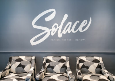 Solace Wellness Center & MedSpa chairs